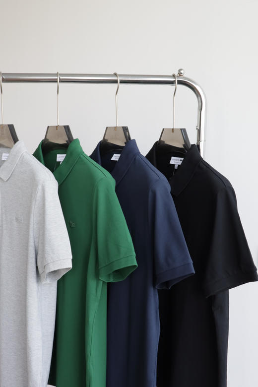 L.A.C 同色小标刺绣 经典翻领短袖POLO衫 TX474 商品图5