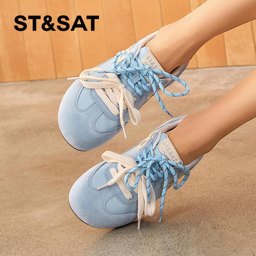 星期六复古休闲轻便百搭阿甘鞋SSD1112CS3 商品图3