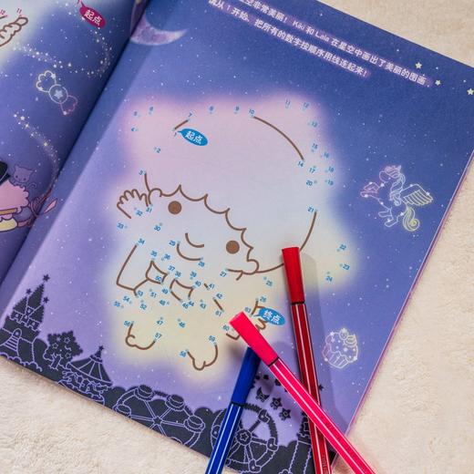 Hello Kitty 小粉书：新年快乐①—② | Hello Kitty、酷洛米、大耳狗、美乐蒂等超可爱形象陪你玩趣味益智贴纸游戏书 商品图7