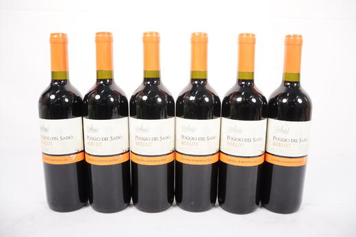 蒙塔希诺酒庄梅洛波焦德尔萨索红葡萄酒 商品图0