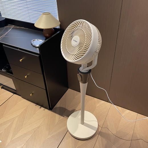【听得懂人话的消暑神器】HYUNDAI现代 智能语音空气循环扇 全方位自动摇头 6档风速调节 商品图11
