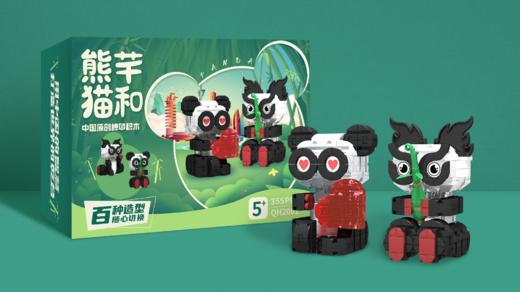 鲁班锁 芊和熊猫 商品图0