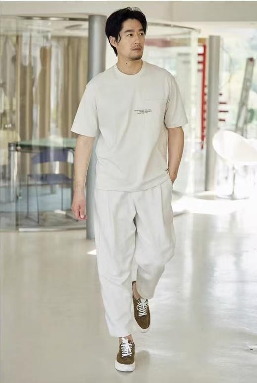为夏季而生男士高端棉麻裤松紧腰小哈伦裤 商品图2