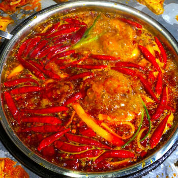 蜀香 老四川香辣火锅底料500g 家用牛油火锅冒菜麻辣烫串串干锅调味料 /粮油调味 /调味品 /火锅底料/蘸料 商品图6