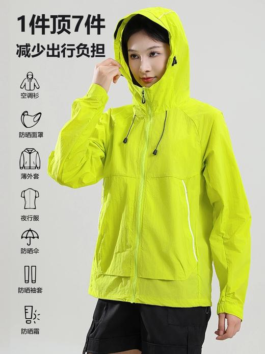 LUCKYDEER/幸运鹿2025新款户外防紫外线皮肤衣透气外套防晒衣服 商品图2