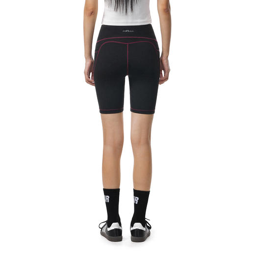 FDR官方店 户外骑行裤3m反光印花哈苏线瑜伽训练裤女夏季运动短裤 商品图3