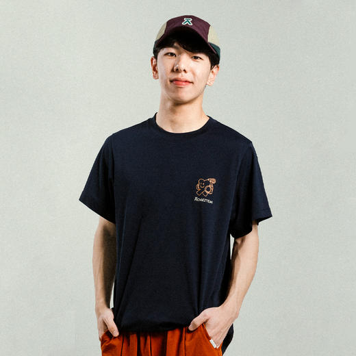 【出游季特惠】ACMEITEM爱棵米户外情侣米米漫画体恤宽松防晒短袖上衣男女GAG3440761C 商品图1