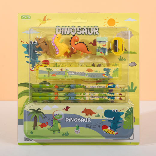 【六一儿童节好物！小朋友都喜欢的文具套装】礼物小学生学习用品各种图案可选卡通文具套装。ry 商品图2