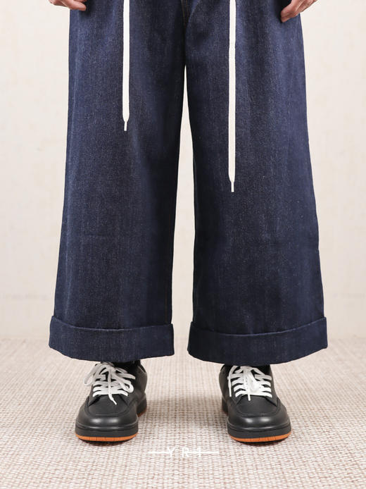 KENZO | 阔腿直筒牛仔裤 商品图3