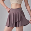 跃牌【安琪拉系列】凉感防晒瑜伽短裙带口袋显瘦透气跑步健身网球裙DQ-011 商品缩略图0
