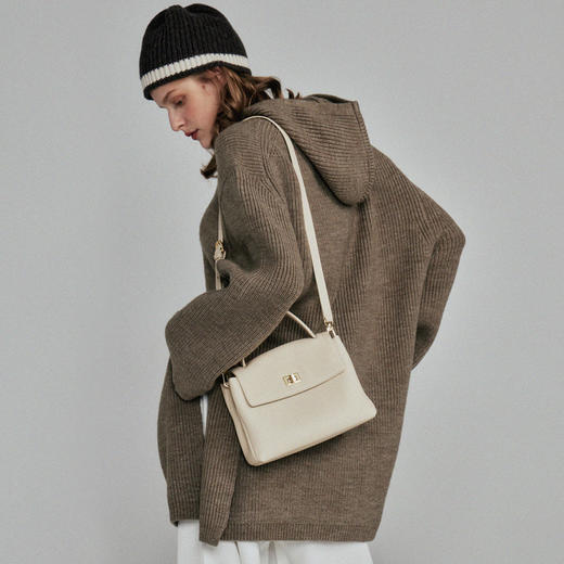 【预售3天】2025春夏新款时尚小方包女手提包单肩斜跨包6145-D 商品图3