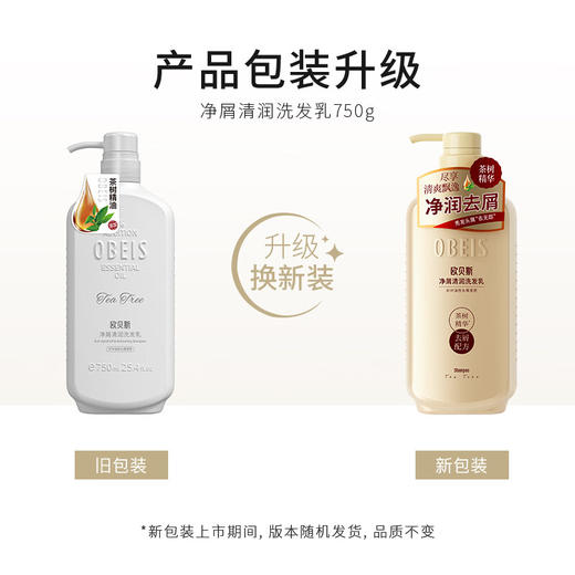 欧贝斯净屑清润洗发乳750ml 商品图5