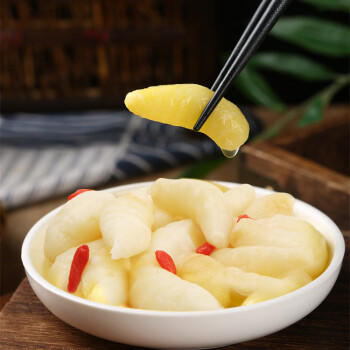 酱倒三缸 酱【淄博产地】正宗淄博枸杞泡姜芽200g*6袋源头直发包邮 /粮油调味 /调味品 /榨菜/酱腌菜 商品图2