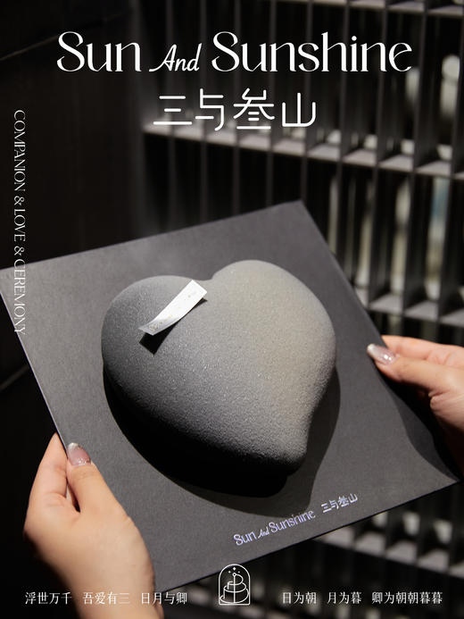 【三与叁山】慕斯蛋糕-月夜银霜 5.5英寸 商品图4