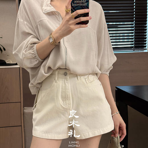 【部分现货】良木礼牛仔短裤（67592） 商品图1