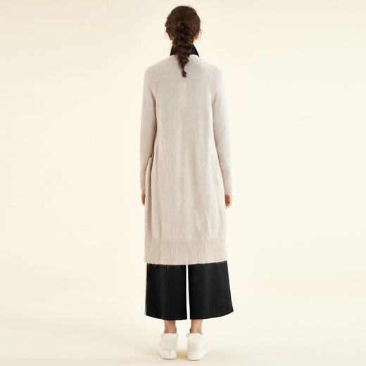 A1GA4080M01 Marisfrolg/玛丝菲尔女装中长款羊毛针织开衫外套冬新款专柜正品 商品图1