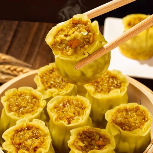 五点素纯素包子馒头花卷 小笼包 叉烧包 有机面粉手工制作 商品图8