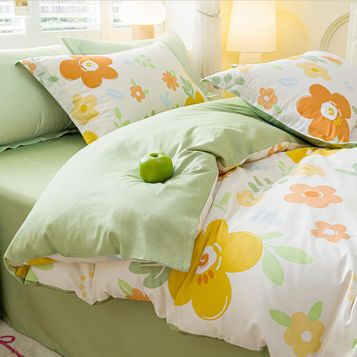 【维科家纺】全棉印花四件套-漫漫朵朵 商品图3