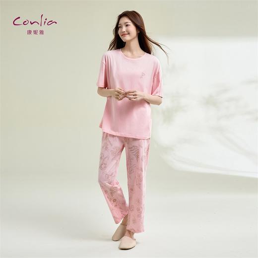 康妮雅女式短袖长裤套头套装521621002 商品图2