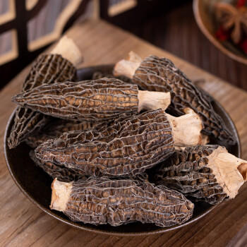 禾煜羊肚菌 20g  山珍菌菇干货 煲汤火锅食材 /粮油调味 /南北干货 /菌菇干货 商品图4