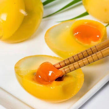 悠个变蛋20枚河南特产溏心黄金皮蛋鸡蛋松花蛋无铅工艺手工单枚60-70g /粮油调味 /方便食品 /速食预制主食 商品图1