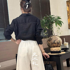 【部分现货】良木礼亚麻中裤（8125）