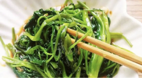 10道美味赶跑湿气菜—腐乳空心菜