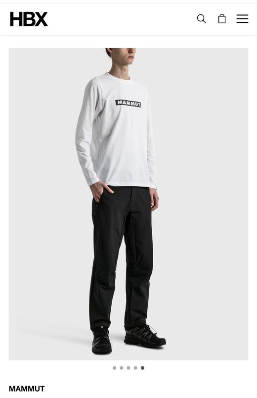 M.M.X 大像尼龙梭织速干运动休闲裤 WK793 商品图1