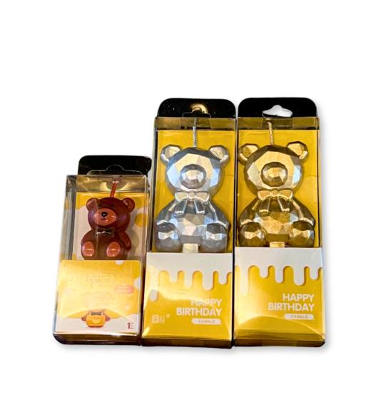 玩偶熊蜡烛 商品图1