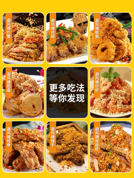 广东潮州瑞心意香港避风塘风味调味料40g*4袋 商品图10