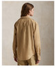 宽松版亚麻衬衫 清爽利落高级中性风 极简H型版型 小落肩袖设计 超细全亚麻面料 后片工字褶裥方便活动 弧形下摆前短后长好搭配 商品缩略图11