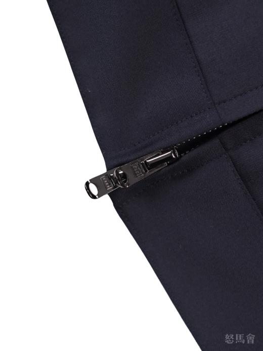 Loro Piana 130支澳洲美丽诺羊毛藏蓝色公务夹克（RIRI拉链） 商品图8