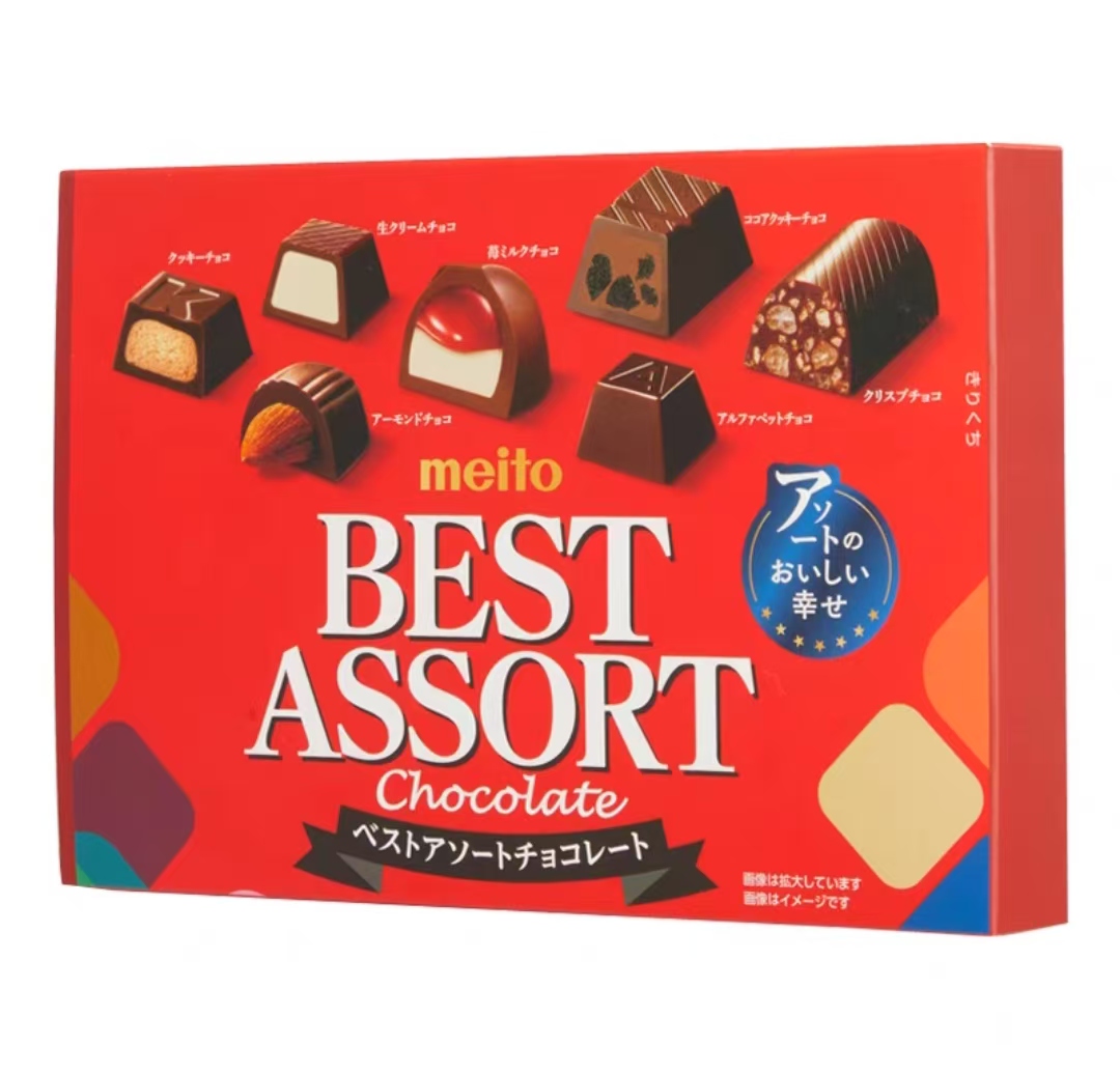 meito名糖什锦巧克力制品（礼盒）114g/盒