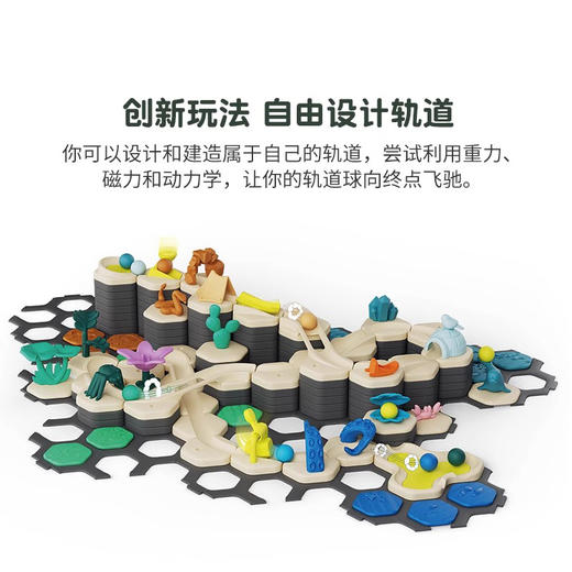 【3-99岁】GraviTrax STEAM重力轨道球套装 欧洲进口 商品图4