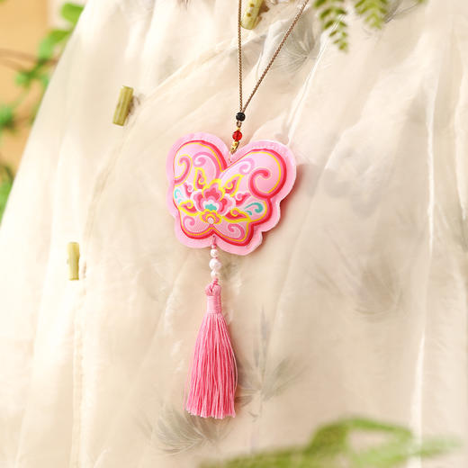 【秒杀】9.9包邮端午节龙舟香包香囊手工刺绣随身挂饰品古风汉服艾草荷包挂件 商品图6