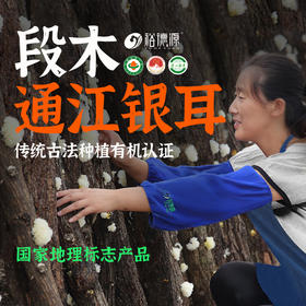【五人份】裕德源通江银耳传统段木栽培有机通江银耳25g家庭装二级