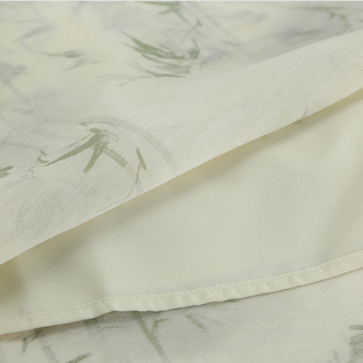 QF883斯尔丽25新款改良版旗袍抛袖薄纱上衣搭配印花内搭连衣裙两件套装 商品图8