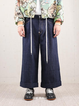 KENZO | 阔腿直筒牛仔裤