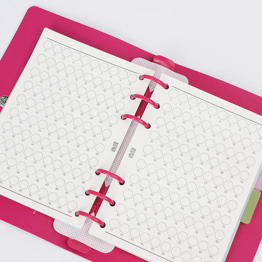 趁早活页【pu软皮封皮】A6六孔活页笔记本手册活页夹线圈本日程本手账活页本外壳 商品图4