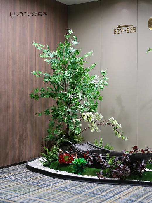 仿真花艺造景/假花造景/家居会所商业楼/生态景观场景布置/店铺绿植造景（具体价格咨询商家） 商品图4