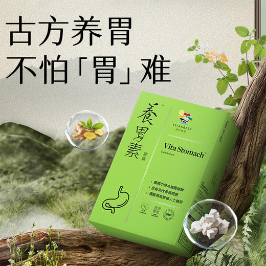 Vitagreen维特健灵 养胃素胶囊60粒【该商品不支持用券】 商品图2