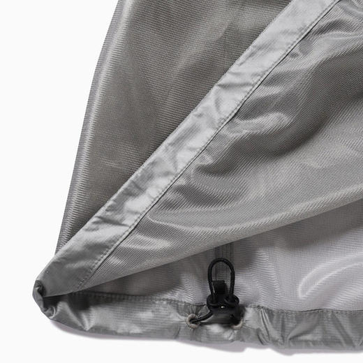 and wander silver mesh T 女装隔热防晒金属银网眼短袖T恤 商品图3