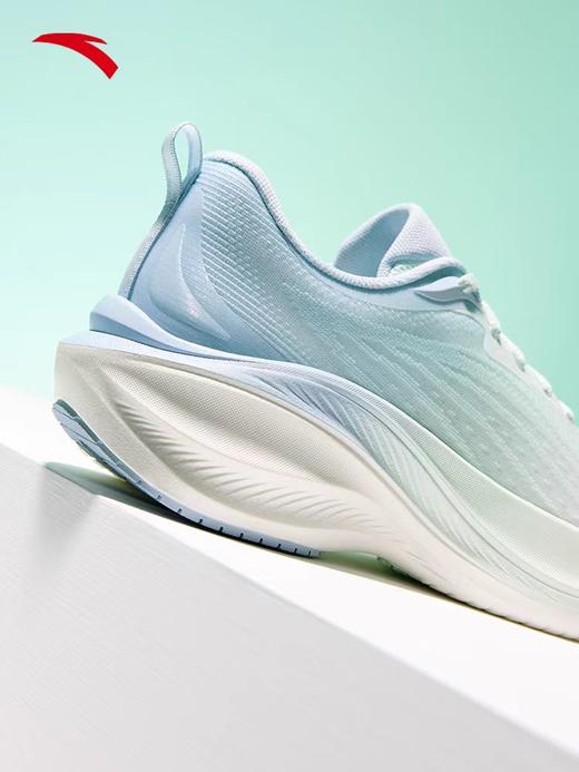 安踏叶子 丨厚底增高跑步鞋女夏季新款减震运动跳绳鞋子122525535 商品图8