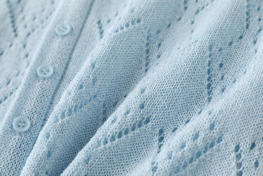 【和纸纱镂空小开衫】质地轻盈，光泽柔和，上身舒爽透气不闷热JZ2521-CC 商品图12