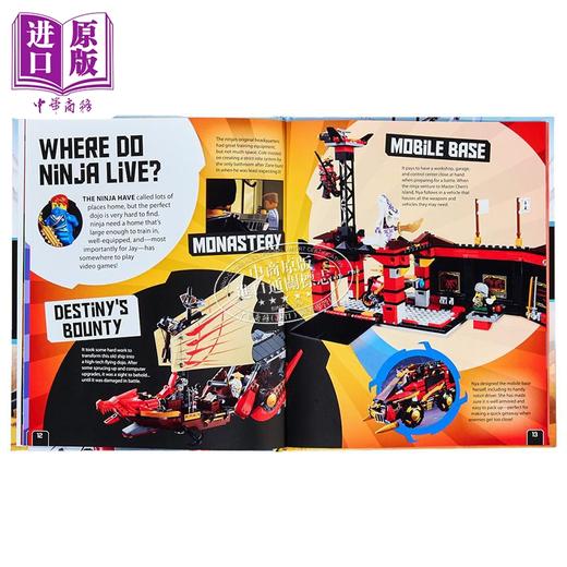 预售 【中商原版】Lego Ninjago Masters of Spinjitzu Collection 10 books 乐高忍者人物设定全解10册 英文原版进口故事图画书 商品图4