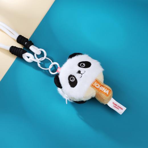 熊猫乒乓球钥匙扣 商品图0