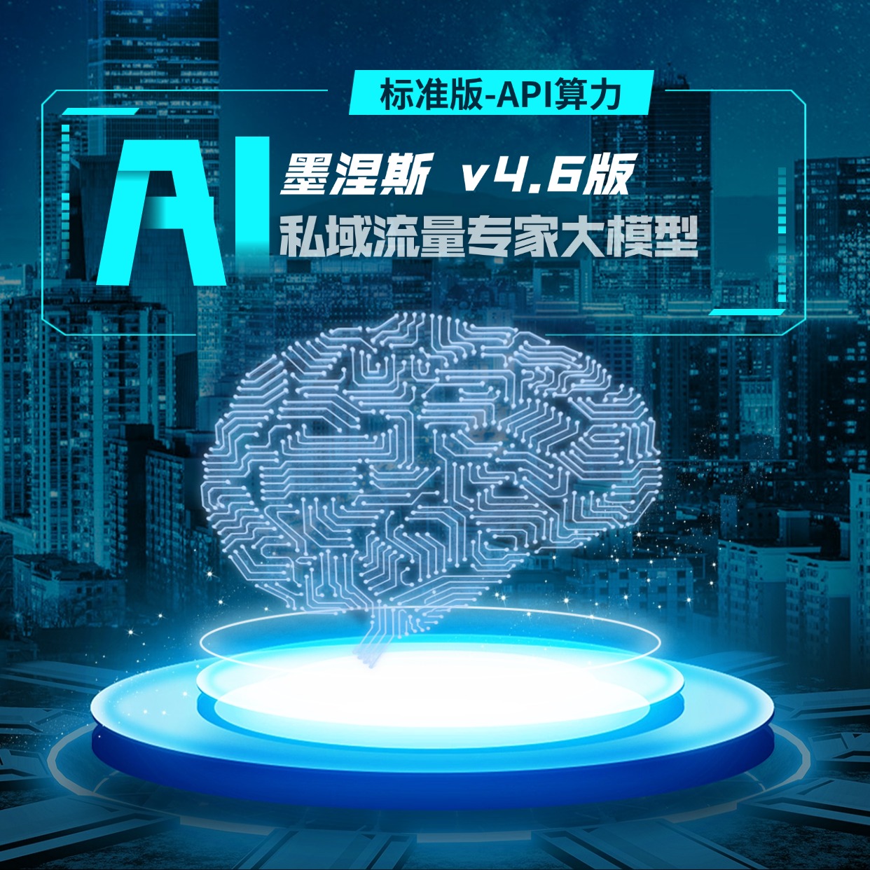 【标准版】墨涅斯 v4.6版-私域专家大模型-API算力100万tokens