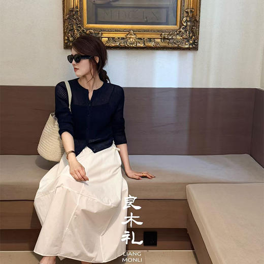 【预售7天】良木礼收腰花苞裙(02082998) 商品图1