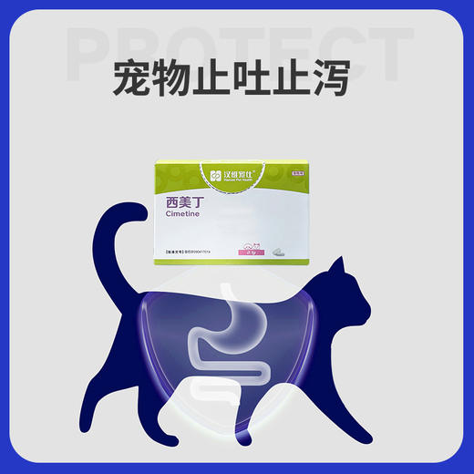 汉维宠仕宠物用西美丁西咪替丁片猫狗呕吐肠胃炎慢性肾炎调理肠胃 商品图1