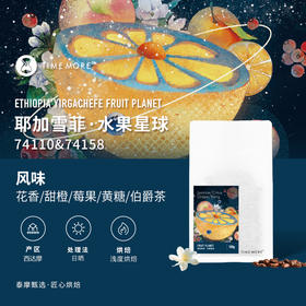 泰摩咖啡埃塞俄比亚耶加雪菲74110&74158日晒咖啡豆手冲咖啡100g